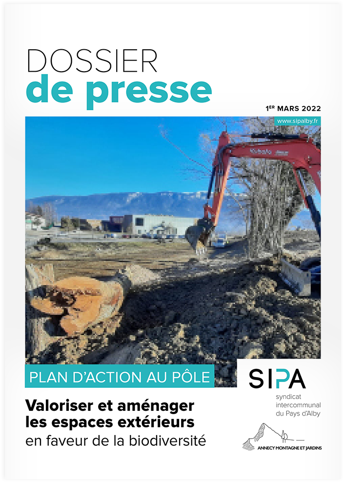 Dossier de presse – Plan d’action_Aménager et valoriser les espaces extérieurs aux abords du Pôle • SIPA