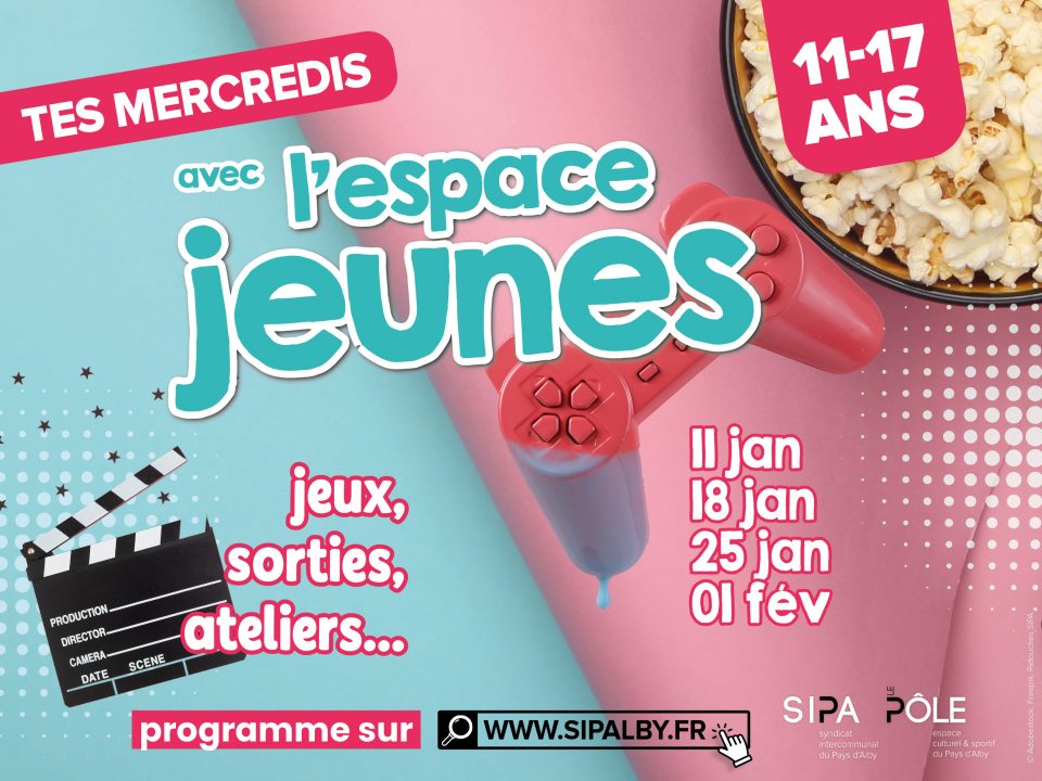 Mercredis à l'Espace jeunes 11-17 ans